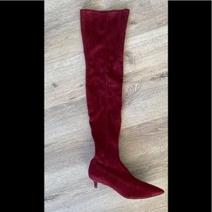 Thigh High suede boots